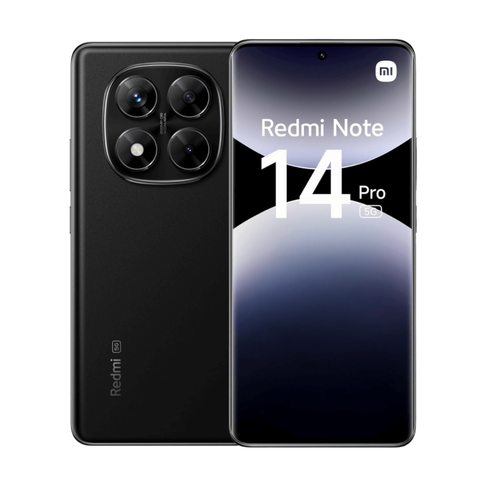 SMARTPHONE XIAOMI REDMI NOTE 14 5G 6,67 8GB RAM 256GB ROM MIDNIGHT BLACK - miniatura 3