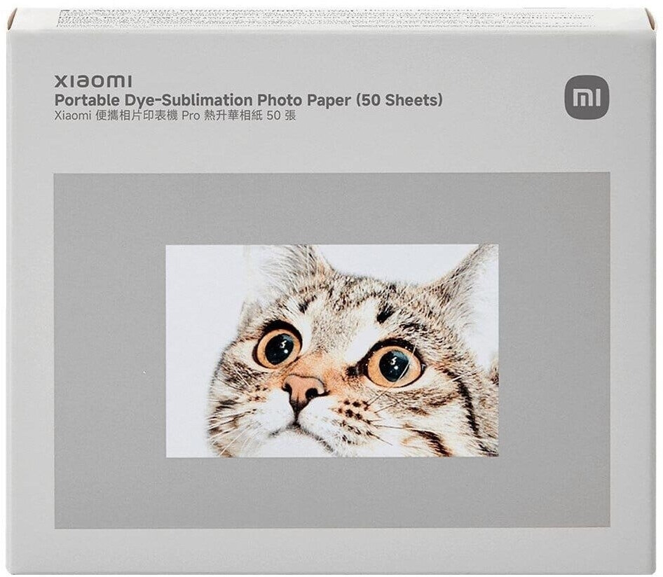 PAPEL IMPRESORA XIAOMI MI PORTABLE DYE-SUBLIMATION PHOTO PAPER (20 UND) - miniatura 2