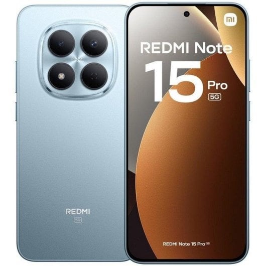 SMARTPHONE XIAOMI REDMI NOTE 15 PRO 5G 6,83 12GB RAM 512GB ROM GLACIER BLUE - miniatura 3
