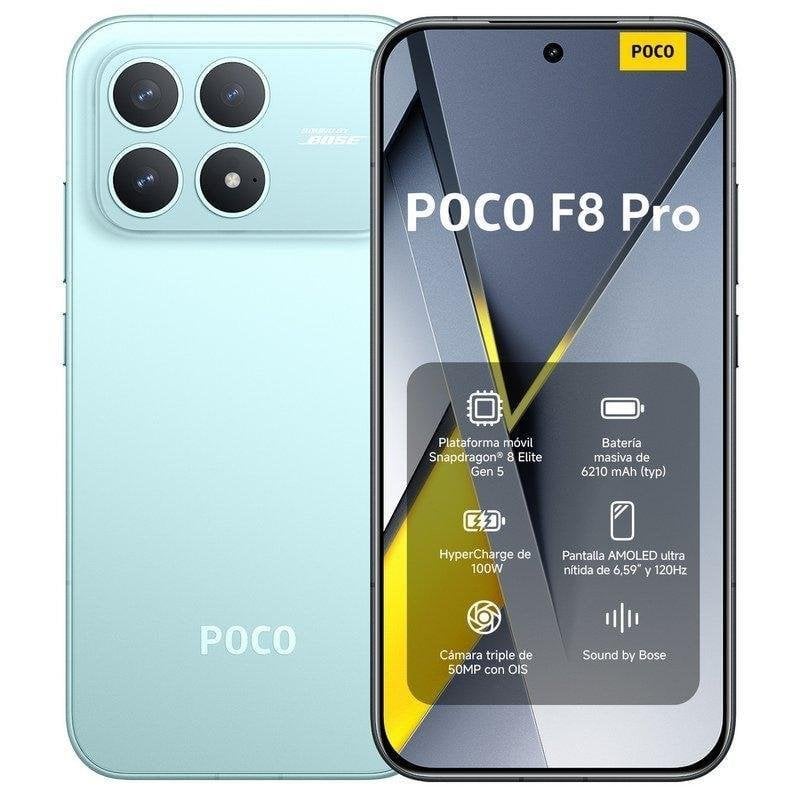 SMARTPHONE POCOPHONE F8 PRO NFC 659 FHD+ 5G 120Hz 12GB/256GB BLUE - miniatura 2
