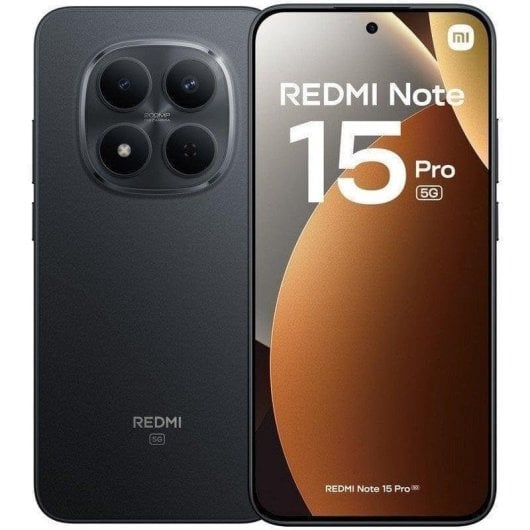 SMARTPHONE XIAOMI REDMI NOTE 15 PRO+ 5G 6,83 8GB RAM 256GB ROM BLACK - miniatura 2