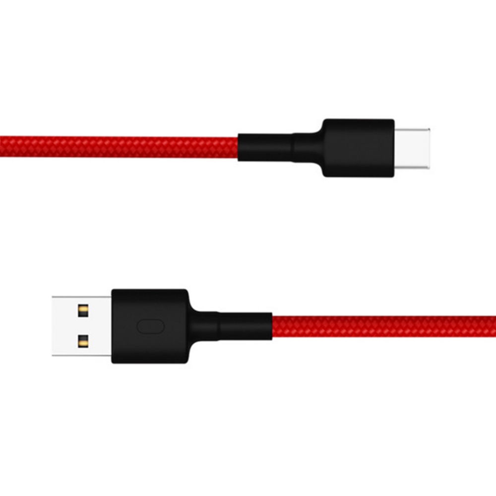 CABLE XIAOMI MI BRAIDED USB TYPE-C 100CM RED - miniatura 3