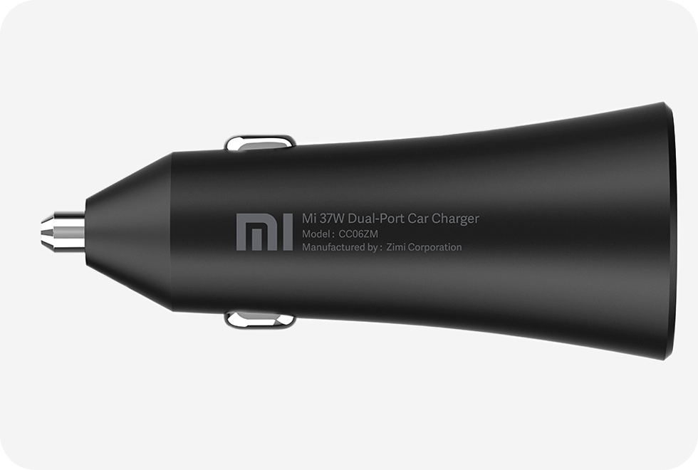 CARGADOR DE COCHE XIAOMI 37W DUAL-PORT - miniatura 2