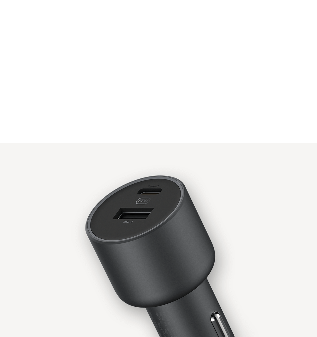CARGADOR DE COCHE XIAOMI 67W CAR CHARGER (USB-A + TYPE-C) - miniatura 2