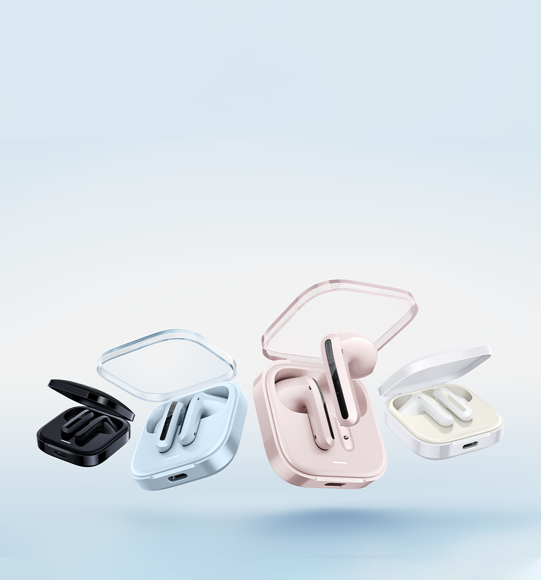 AURICULARES C/MICRÓFONO XIAOMI REDMI BUDS 6 ACTIVE WHITE - miniatura 2