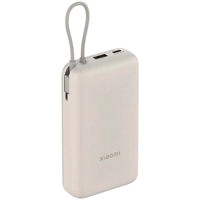POWERBANK XIAOMI 33W 20000mAh INTEGRATE CABLE TAN - miniatura 3