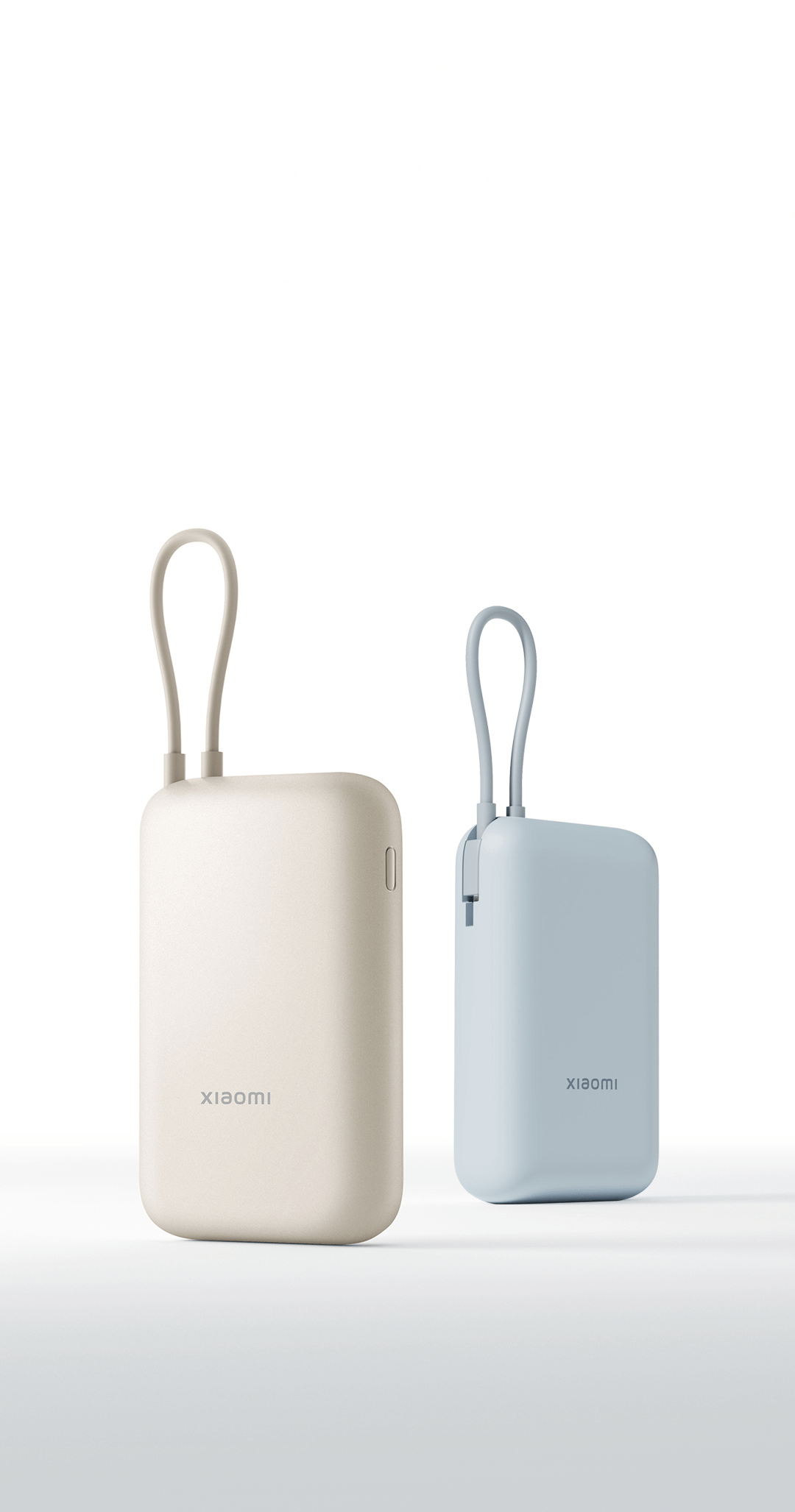 POWERBANK XIAOMI POWER BANK 10000MAH (INTEGRATED CABLE) ICE BLUE GL - miniatura 3