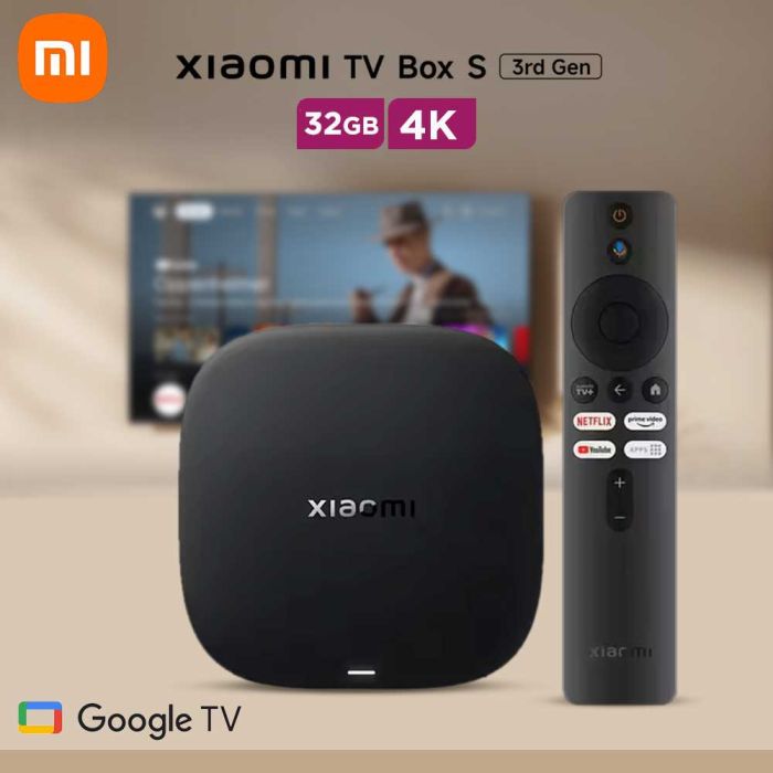 ANDROID TV XIAOMI MI BOX S 3nD GEN 4K - miniatura 3